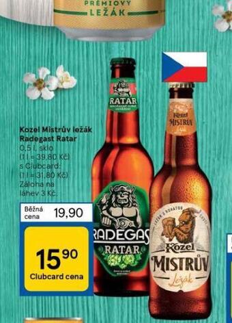 Tesco Pivo velkopopovický kozel nabídka