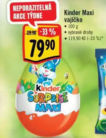 Albert Kinder maxi vajíčko nabídka