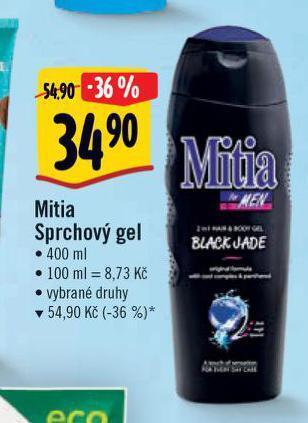 Albert Mitia sprchový gel nabídka