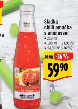 Albert Sladká chilli omáčka s ananasem nabídka