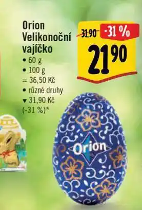 Albert Velikonoční vajíčka orion nabídka