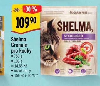 Albert Shelma granule pro kočky nabídka