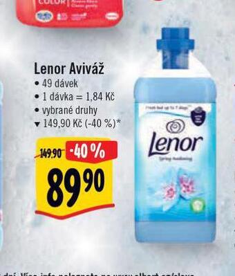 Albert Lenor aviváž nabídka