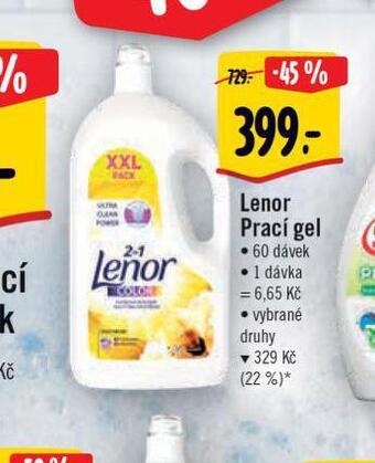 Albert Lenor prací prostředek nabídka