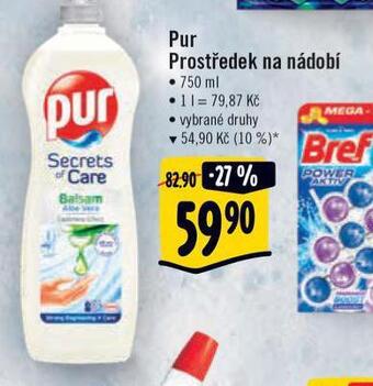 Albert Pur prostředek na nádobí nabídka