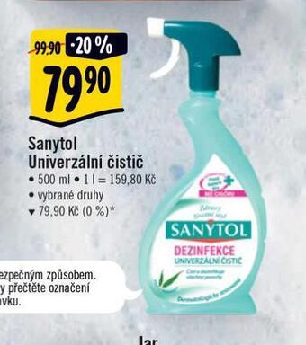 Albert Sanytol univerzální čistič nabídka
