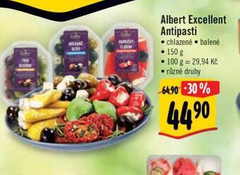 Albert Antipasti nabídka