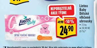 Albert Linteo dětské vlhčené ubrousky nabídka