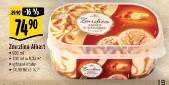 Albert Albert Zmrzlina 900ml nabídka