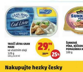 Penny Market Tresčí játra gran mare nabídka