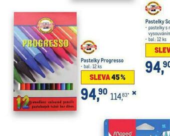 Makro Pastelky progresso nabídka