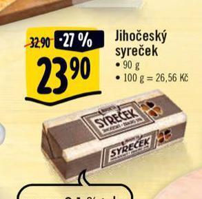 Albert Jihočeský syreček nabídka