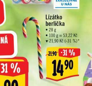 Albert Lízátko berlička nabídka