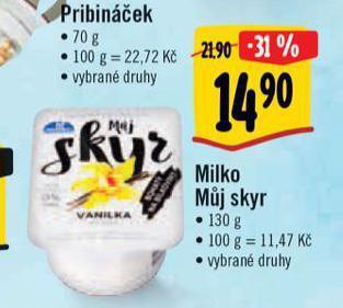 Albert Milko můj skyr nabídka