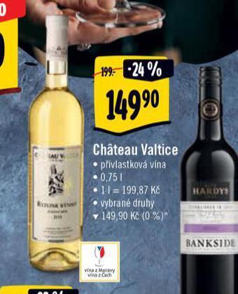 Albert Chateau valtice nabídka