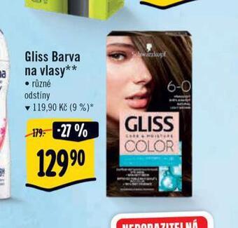 Albert Gliss barva na vlasy nabídka