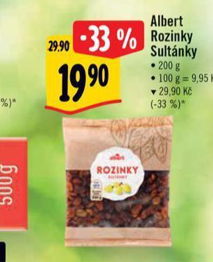 Albert Rozinky nabídka
