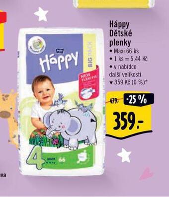 Albert Háppy dětské plenky nabídka