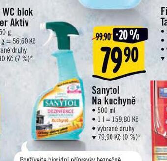 Albert Sanytol na kuchyně nabídka