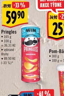 Albert Pringles nabídka