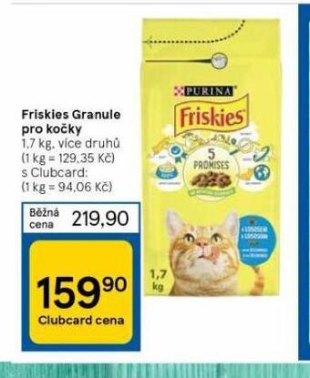 Tesco Friskies granule pro kočky nabídka