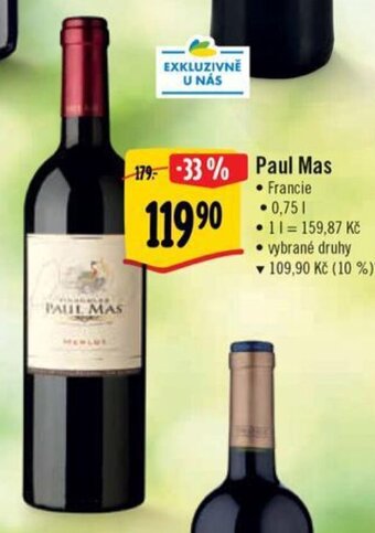 Albert Paul Mas 0,75l nabídka