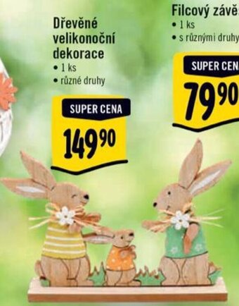 Albert Dřevěné velikonoční dekorace nabídka