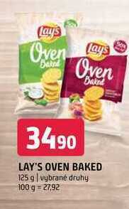 Terno Lay's oven baked 125 g nabídka