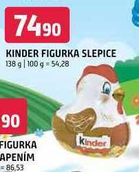 Terno Kinder figurka slepice 138 g nabídka