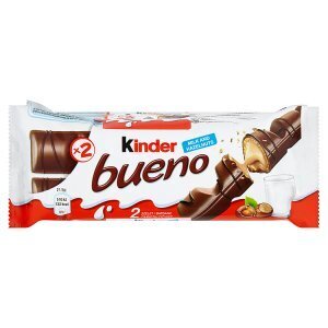 Terno Kinder bueno oplatka s polevou z mléčné čokolády a s mléčnou a lískooříškovou náplní 3 x 43g nabídka