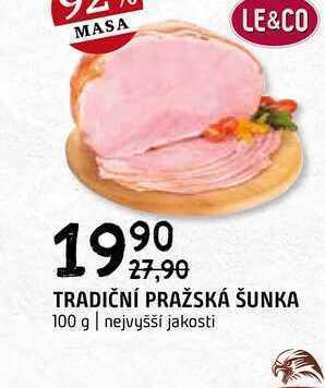 Terno Tradiční pražská šunka 100 g nabídka