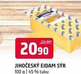 Terno Jihočeský eidam sýr 100 g nabídka