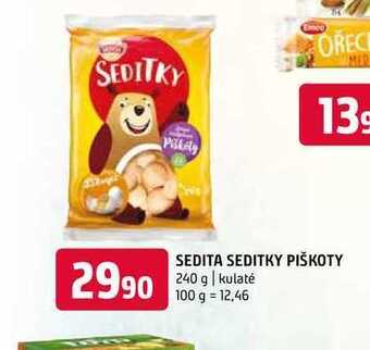 Terno Sedita seditky piškoty 240 g nabídka