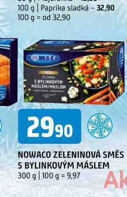Terno Nowaco zeleninová směs s bylinkovým máslem 300 g nabídka