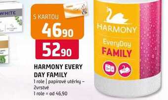 Terno Harmony every day family 1 role papírové utěrky nabídka