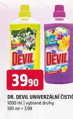 Terno Dr. devil univerzální čistič 1000 ml nabídka
