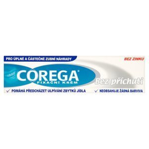 Corega fixační krém bez příchuti na zubní náhrady 40g