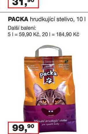 Ráj drogerie Packa hrudkující stelivo, 10 l nabídka