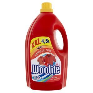 Ráj drogerie Woolite prací prostředek 75 dávek, vybrané druhy 4.5l nabídka