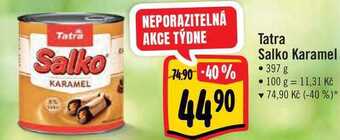 Albert Tatra salko karamel 397 g nabídka