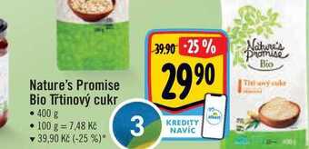 Albert Nature's promise bio třtinový cukr • 400 g nabídka
