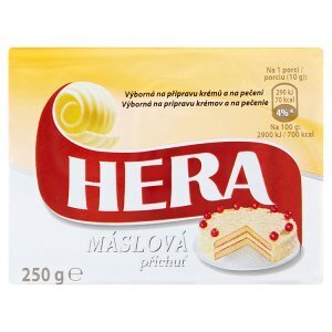Hera máslová příchuť 500g