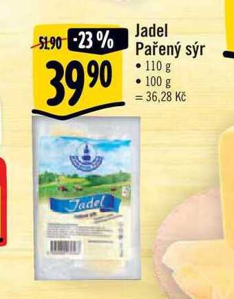 Albert Jadel pařený sýr 110 g nabídka