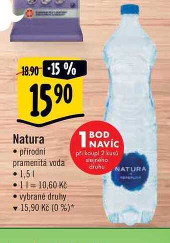Albert Natura 1,5 l nabídka