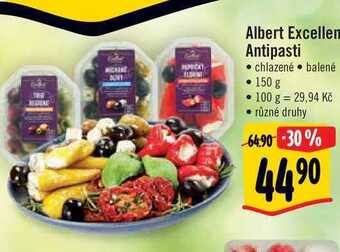 Albert Albert excellent antipasti 150 g nabídka