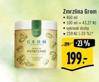 Albert Zmrzlina grom • 460 ml nabídka