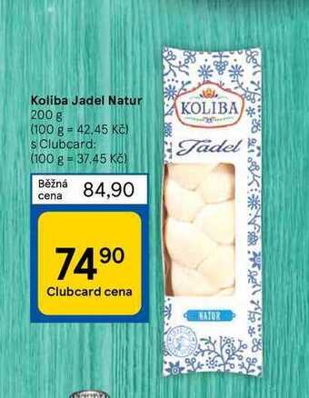 Tesco Koliba jadel natur 200 g nabídka