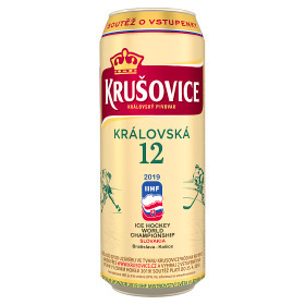 Tesco Krušovice královská 12° 0,5l (plechovka) 0.5l nabídka