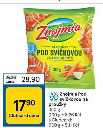 Tesco Znojmia pod svíčkovou na proužky 350 g nabídka