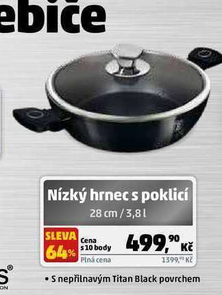 Penny Market Nízký hrnec s poklicí 28 cm / 3,8 l nabídka